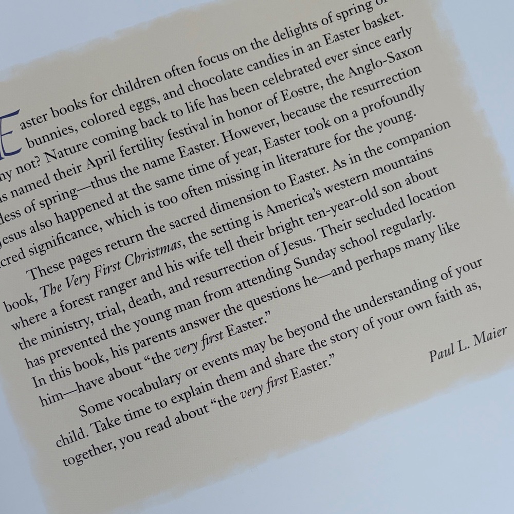 The Very First Easter Book - Picture 3 of 5
